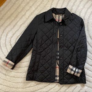 Classic Burberry quilted jacket